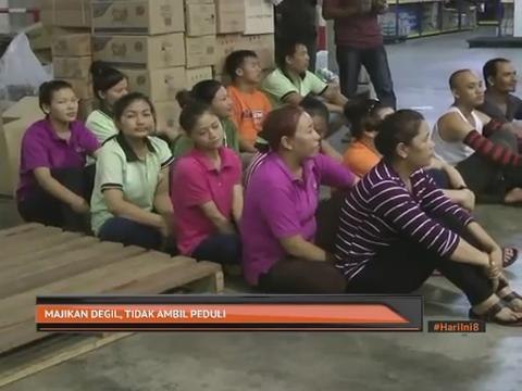 Majikan degil, tidak ambil peduli