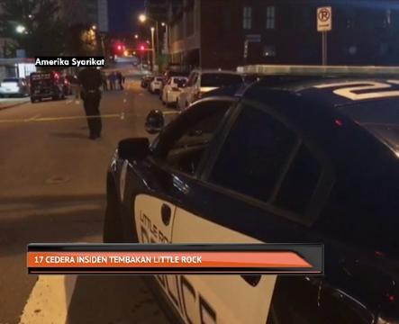 17 cedera insiden tembakan Little Rock