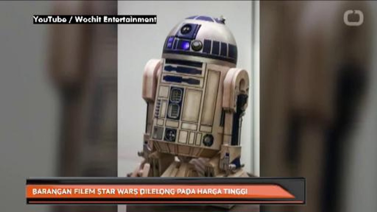 Barangan filem Star Wars dilelong pada harga ti...