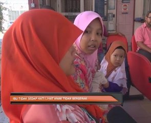 Ibu tidak sedap hati lihat anak tidak bergerak