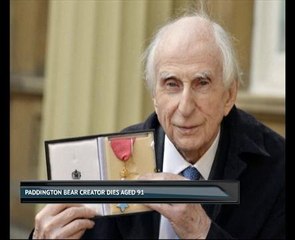 Paddington bear creator dies aged 91