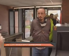 Lapan suspek serangan bom di Colombia ditahan