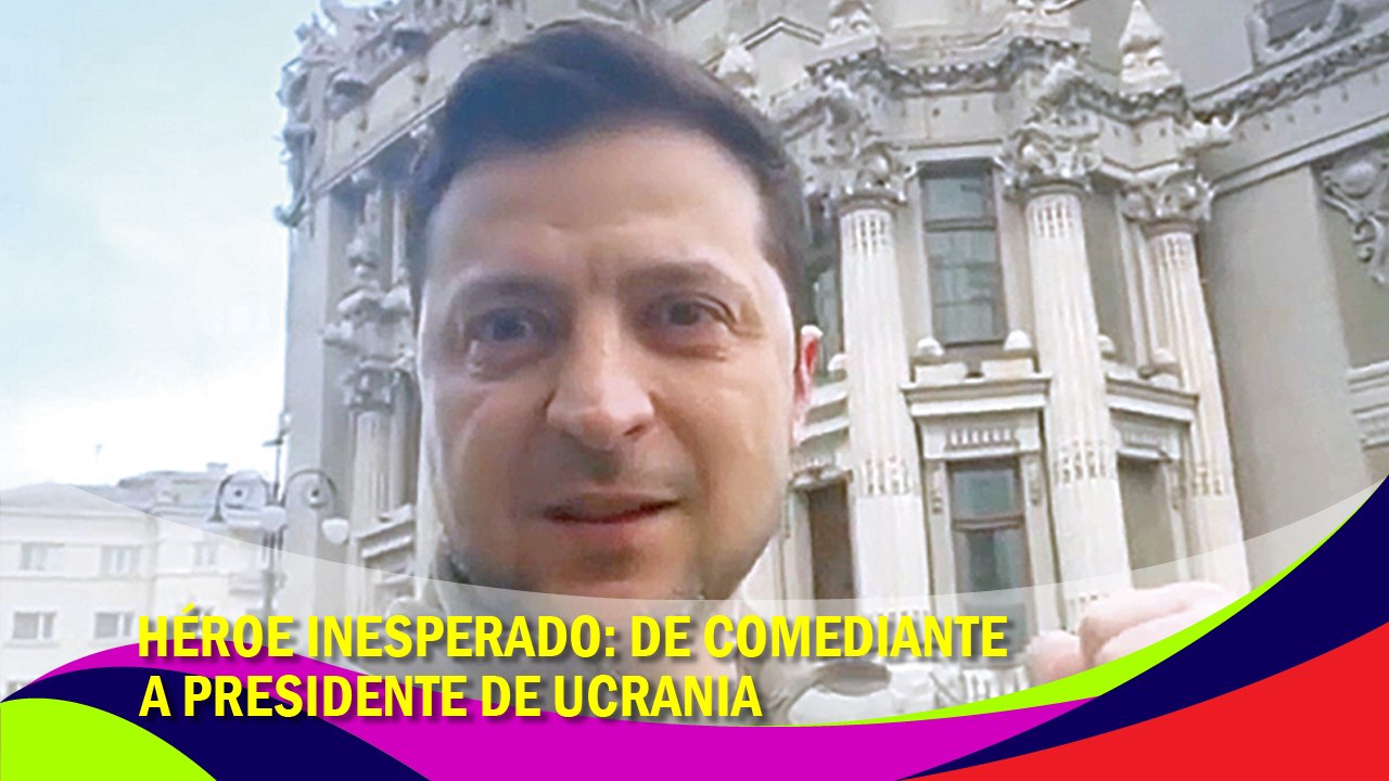 Volodímir Zelenski, de comediante a presidente de Ucrania