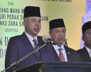 Respect Malaysia's diversity this Aidilfitri - Perak Sultan