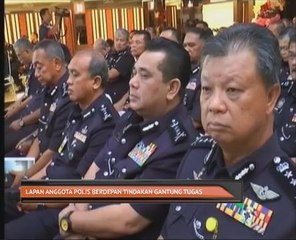 Lapan anggota polis berdepan tindakan gantung tugas