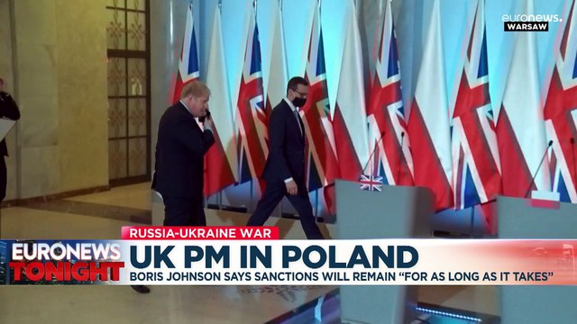 Boris Johnson pledges support for Ukraine but insists UK 'will not fight Russian forces'