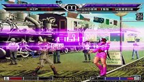 KOF MUGEN whip Dusk vs   Shermie As, Thundermiss Shermie, D Shermie Rhythm and Thunder Shermie Dusk