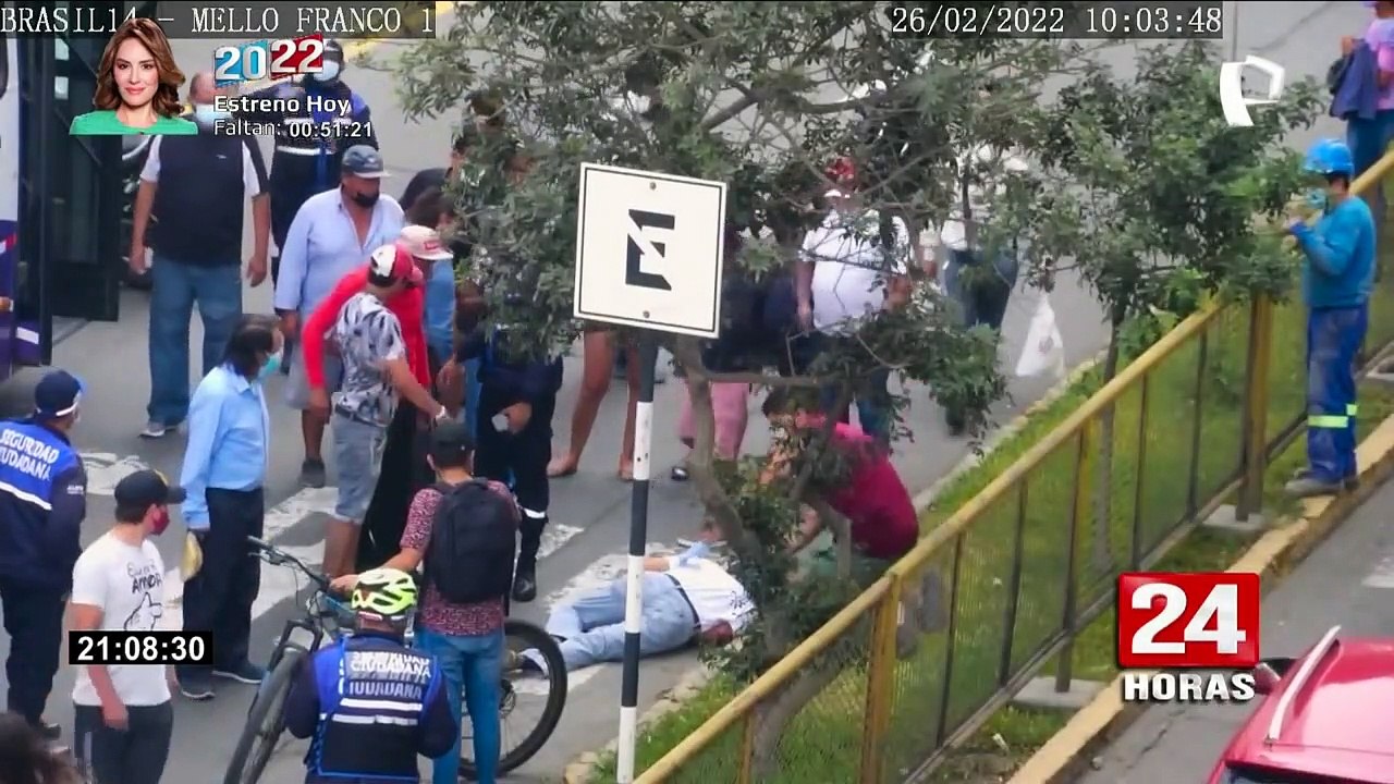 Necesitan 24 donantes de sangre para  periodista internado en UCI tras ser atropellado por bus