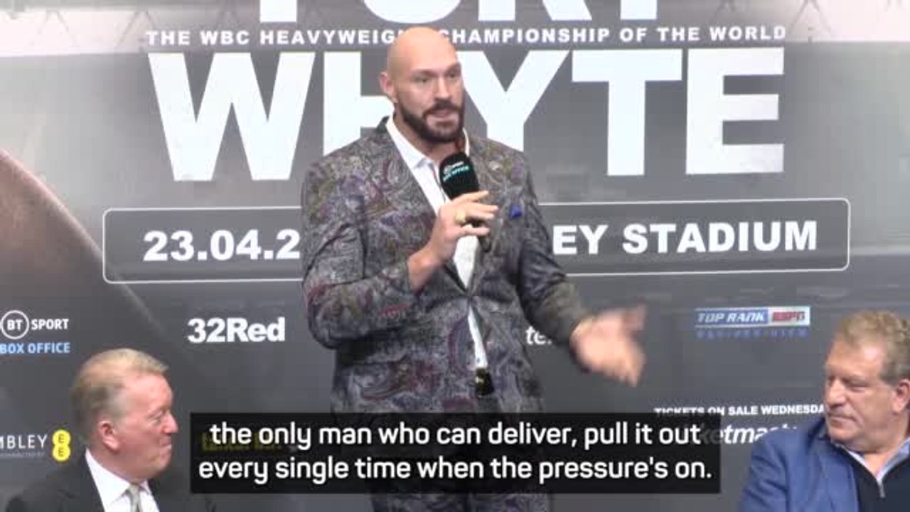 'Are you not entertained?' - Fury Roadshow lands in London