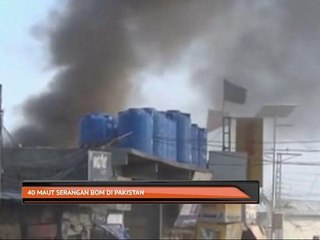40 maut serangan bom di Pakistan