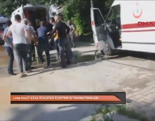 Lima maut kena renjatan elektrik di taman tema air