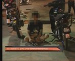 Guna motosikal bapa, letak nombor pendaftaran palsu