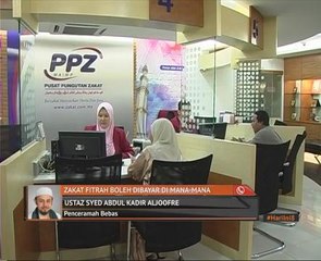 Zakat fitrah boleh dibayar di mana-mana