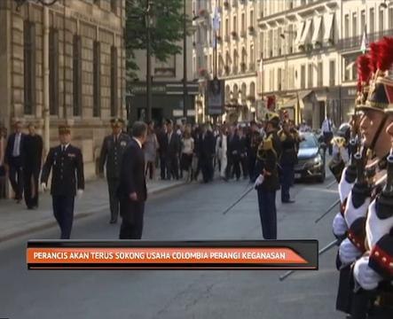 Perancis akan sokong usaha Colombia perangi keganasan