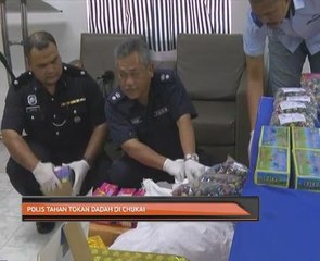Polis tahan tokan dadah di Chukai