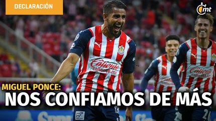 Nos confiamos de más: Miguel  Ponce explica tarde fatídica de Chivas  ante Puebla