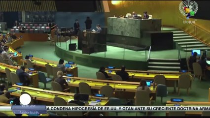 Representante de Nicaragua en la ONU rechaza medidas unilaterales contra Rusia