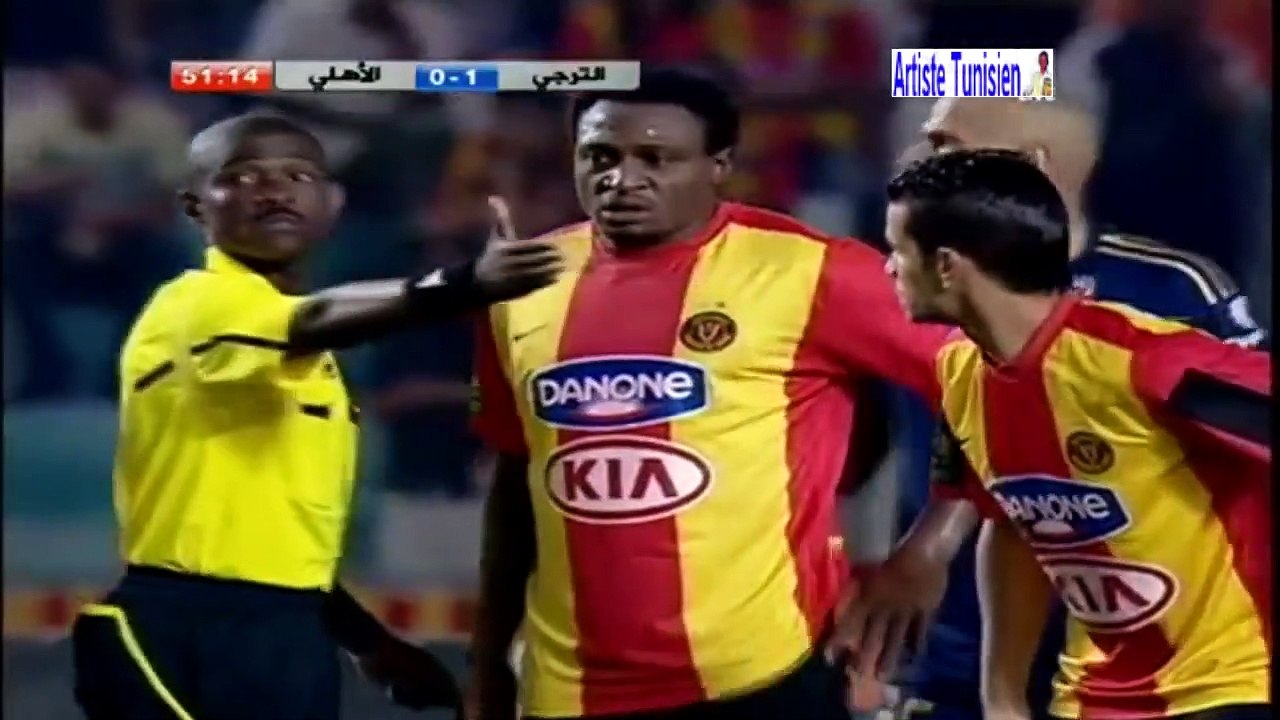 الشوط الثاني مباراة الترجي الرياضي و الاهلي الم...