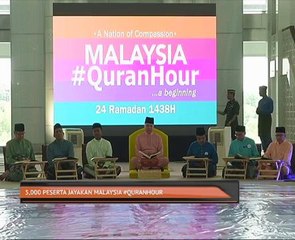 5,000 peserta jayakan Malaysia #QuranHour