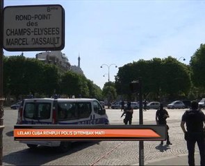 Lelaki cuba rempuh polis ditembak mati