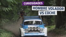 [CH] Primera carrera hombre volador vs coche de rally