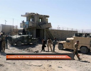 5 anggota polis antara korban serangan pengebom bunuh diri