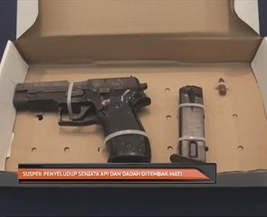 Suspek penyeludup senjata api dan dadah ditembak mati