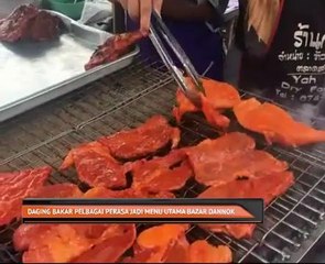 Daging bakar pelbagai perasa jadi menu utama Bazar Dannok