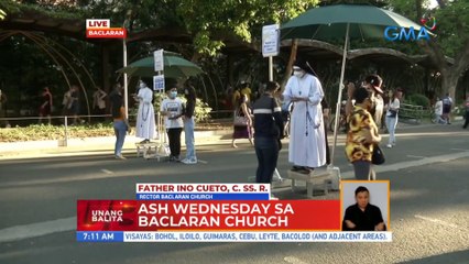 Ash Wednesday sa Baclaran Church | UB