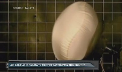 Air bag maker Takata to file for bankruptcy this month?