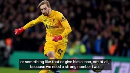 Klopp not keen on Kelleher loan after Cup final heroics