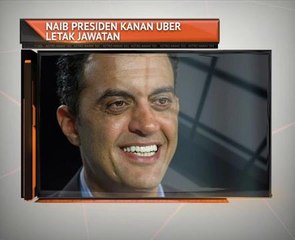 Naib Presiden Kanan Uber letak jawatan