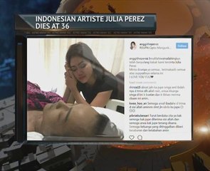 Indonesian artiste Julia Perez dies at 36