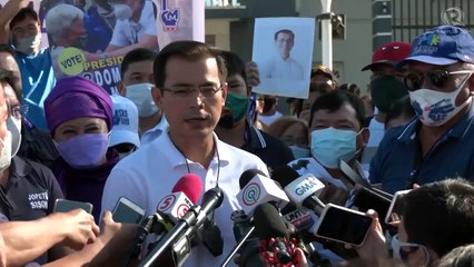 Isko Moreno interview in Bataan
