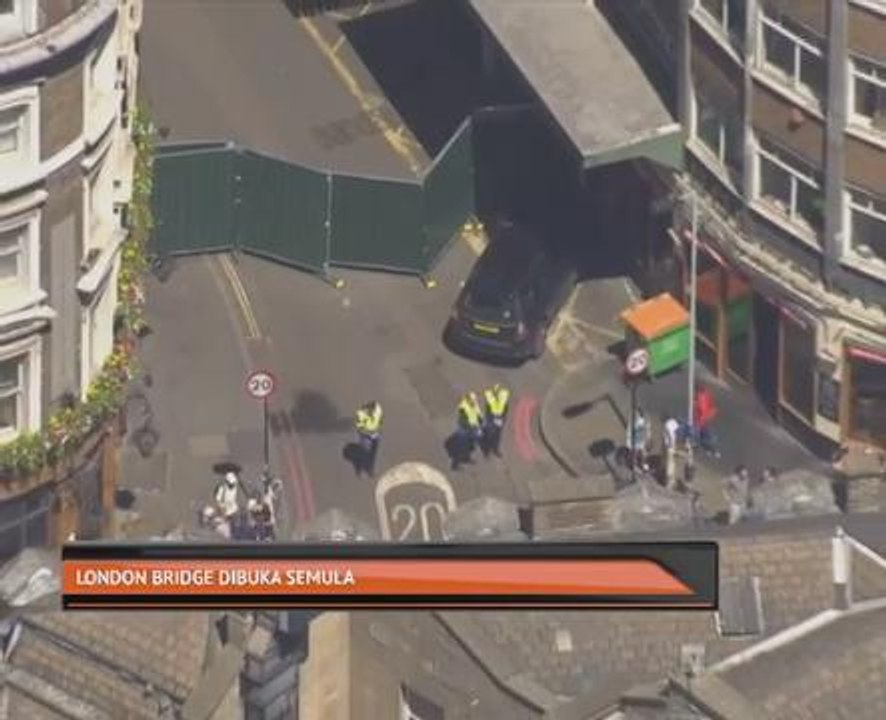 London Bridge dibuka semula