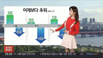 [날씨] 출근길 아침 쌀쌀해…밤부터 초미세먼지 유입