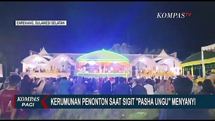 Polisi Kecolongan saat Warga Berkerumun Tonton Pasha Ungu Menyanyi, Ketua Panitia Acara Dipanggil!