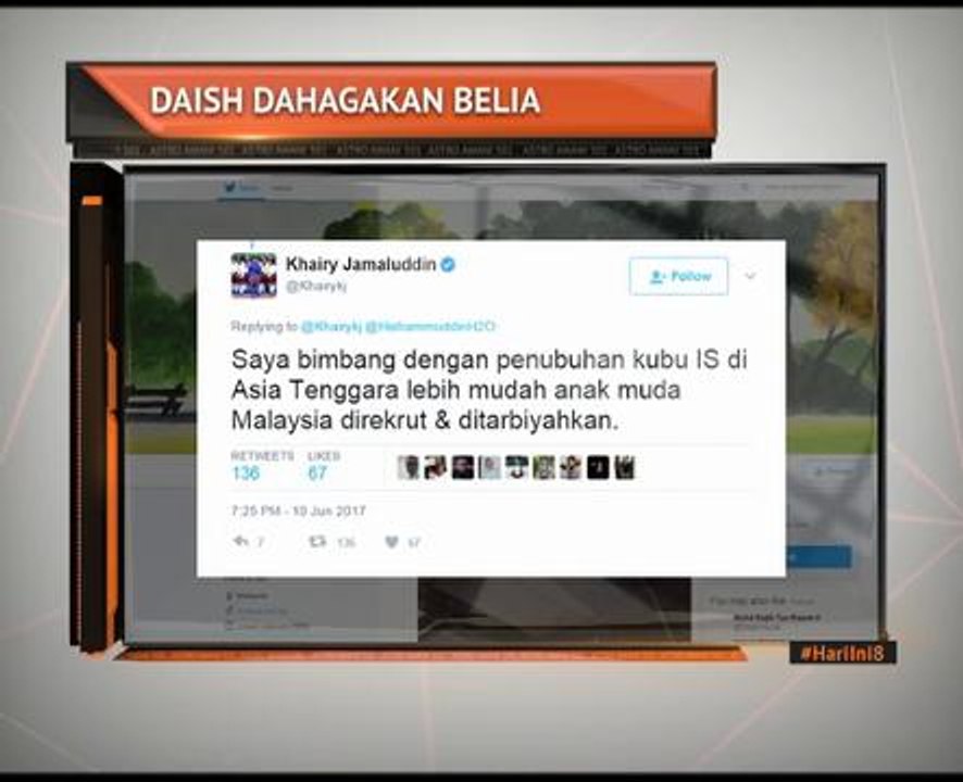 Daish dahagakan belia