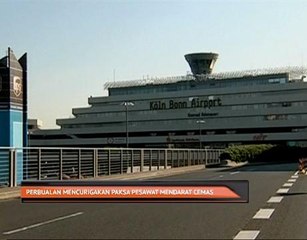 Perbualan mencurigakan paksa pesawat mendarat cemas