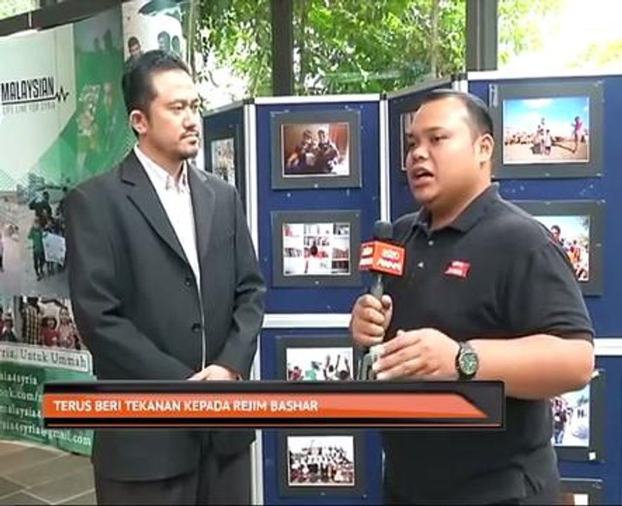 Terus beri tekanan kepada rejim Bashar Al Assad