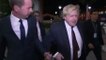 British foreign minister Boris Johnson arrives for poll count