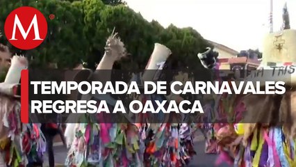 Regresan los carnavales a Oaxaca después de dos años