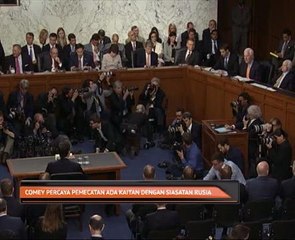 Comey percaya pemecatan ada kaitan dengan siasatan Rusia