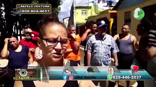 Andres burgos aguas negras moradores Protestan