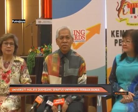 Universiti Malaya diambang seratus universiti terbaik dunia