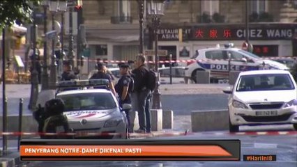 Penyerang Notre-Dame dikenal pasti