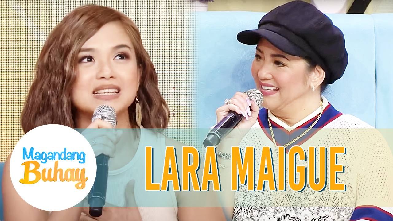 Lara says Regine influenced her to sing | Magandang Buhay