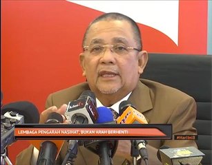 Lembaga Pengarah nasihat, bukan arah berhenti