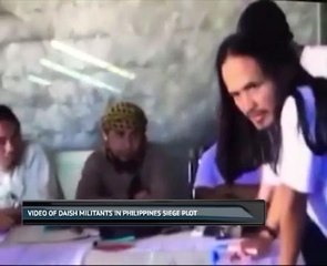 Video of Daish militants in Philippines siege plot