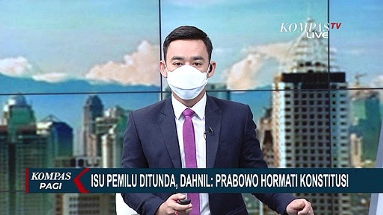 Mengenai Isu Penundaan Pemilu, Prabowo Subianto Nyatakan Hormati Konstitusi